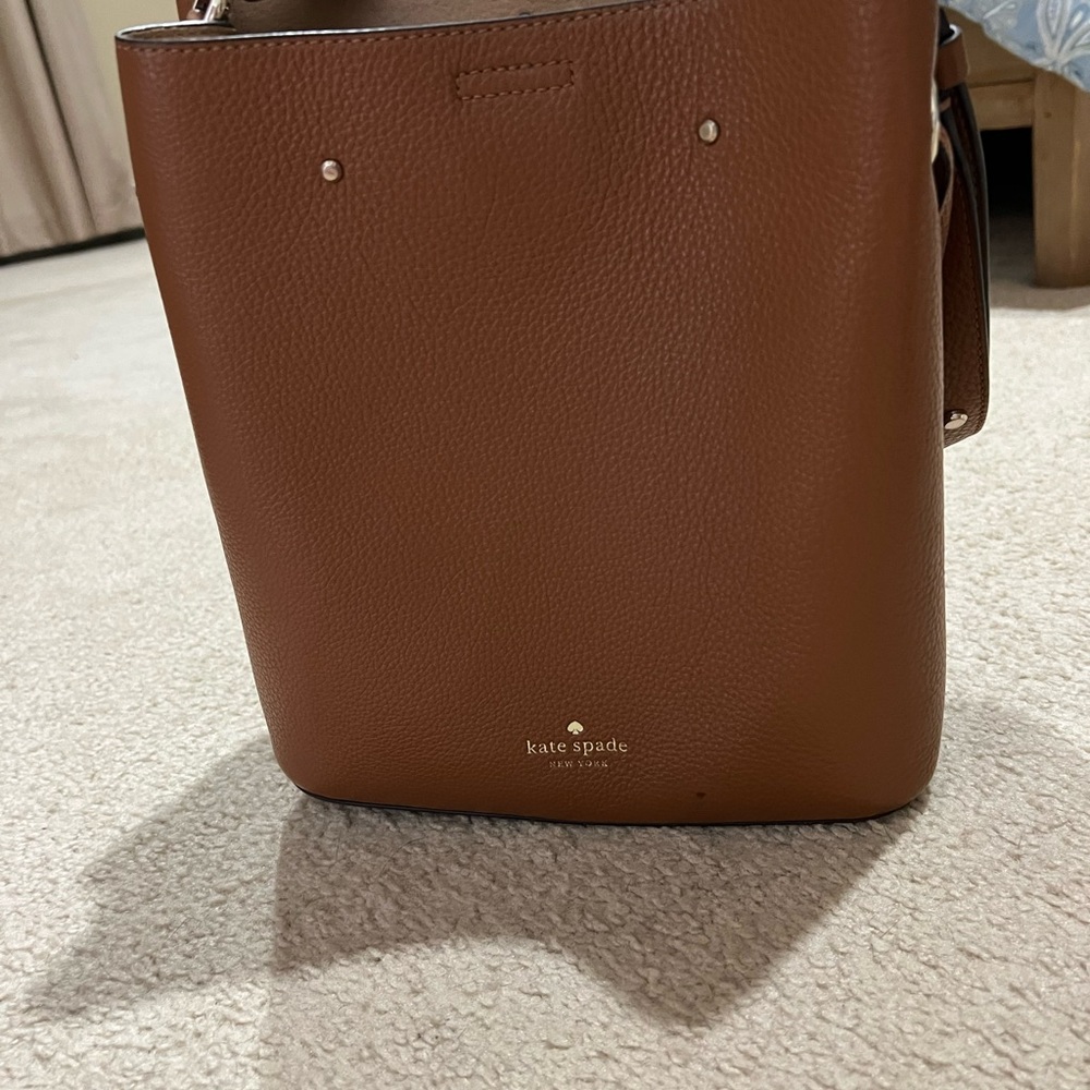 Kate Spade Brown Leather Tote